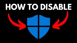 How To Disable Windows Defender On Windows [upl. by Llemar51]