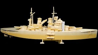 HMS Prince of Wales 3D wooden puzzle [upl. by Rodenhouse157]