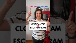 CLONAZEPAM VS ESCITALOPRAM medicamentos antidepresivo depresion ansiedad insomnio psiquiatra [upl. by Ligriv660]