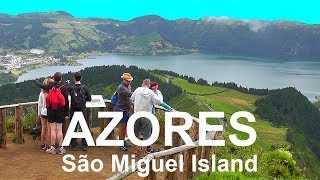 AZORES São Miguel  Portuguese volcanic island [upl. by Kamaria]