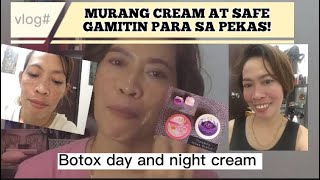 BOTOX WHITENING CREAM NAKAKA GLOW NG FACE  TIPS FOR PEKAS PROBLEM  PEKAS ERASER CREAM whitening [upl. by Animrac]