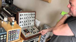 Adrian Utley Portisheads Synth Collection Tour [upl. by Itirp]