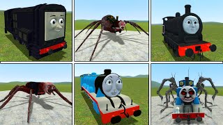 Build a large and massive Thomas Train team and throw them into acid tanks Gmod [upl. by Ahsia605]