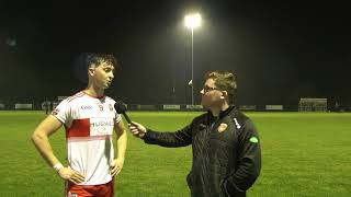 Armagh GAA TV spoke with Carrickcruppen Jack Cunningham following their victory over Grange [upl. by Lucho]