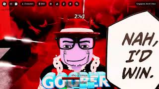 playing roblox jjk roulett [upl. by Livvi442]