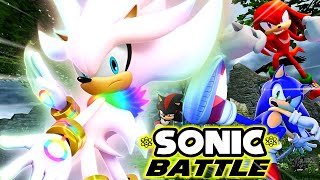 Silver The Hedgehog FINALLY Got The GLOW UP He Deserved  Sonic Battle MUGEN [upl. by Elleynod]