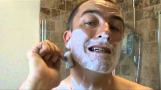 Shaving with the Merkur Futur Razor [upl. by Aimee]