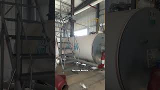 3 gas fired boiler in customers factory [upl. by Rosemonde612]