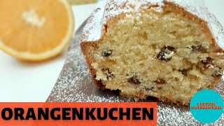 ORANGENKUCHEN 🍊  ein einfaches und schnelles Rezept [upl. by Aedni793]