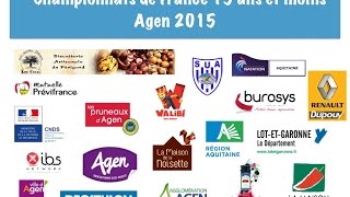 Championnats de France 15 ans et moins  Agen Aquasud 23 juillet 2015 R3 [upl. by Jeanne]