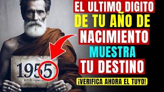 Lo que Significa el Último Dígito de tu Año de Nacimiento TE SORPRENDERÁ  Enseñanzas Budistas [upl. by Eeliram]