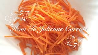 Life Hacks How To Cut Carrot into Strips With No Effort  切蘿白絲有辦法  人参の千切り方法失敗なし [upl. by Lorelle560]