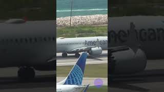 American Airlines  AA1349  N316RK  Boeing 737 MAX 8  Montego Bay MBJ to New York JFK [upl. by Gwenni]