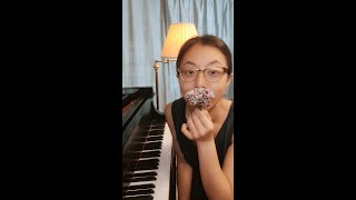 Daily Challenge 137  Clementi – Sonatina in C Major Op36 No1 1st movement Shorts [upl. by Ahsonek]