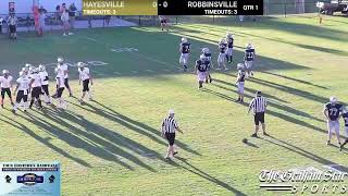 Robbinsville JV Football vs Hayesville Oct 7 2024 [upl. by Lamond]