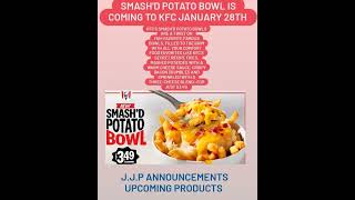 New SMASHD POTATO Bowl Coming To KFC January 28th [upl. by Ahsinaw]