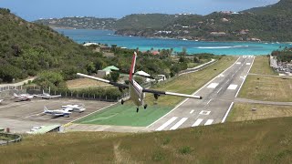 A day at one of the worlds most challenging airports 4K planespotting at St Barts [upl. by Arimat]