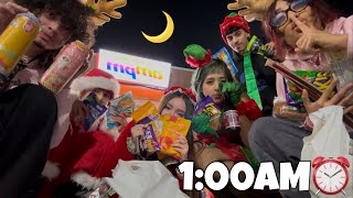 WE SNUCK OUT AT 1AM TO GET SNACKS VLOGMAS DAY 3 [upl. by Winter20]