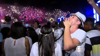 Réveillon 2016  Queima de fogos Copacabana HD 010116 [upl. by Melva]