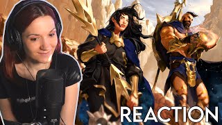 WE ARE WHAT WE OVERCOME  Arcane Fan Reacts to Pantheons Voice Lines League of Legends [upl. by Berl]