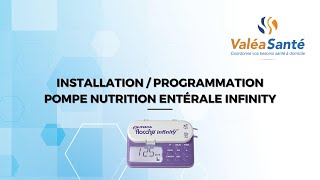 InstallationProgrammation pompe nutrition entérale Infinity [upl. by Statis]