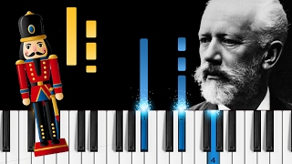 March from the Nutcracker  Tchaikovsky  Nutcracker Suite  Piano Tutorial [upl. by Adnamar]