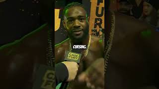 🤬 ALJAMAIN STERLING LOSES IT AFTER LOSS IN GRAPPLING MATCH [upl. by Nolham]