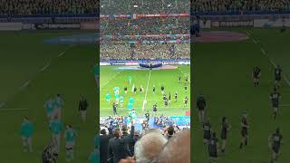 Ireland vs New Zealand walkout  Rugby World Cup 2023 [upl. by Ymmas217]