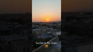 Sunset in my Town YouTubeShorts [upl. by Annaliese]