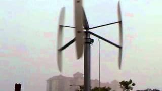 42 kweh Vertical Wind Turbine  the Castello in Puchong  Malaysia  wwwverticalwindcom [upl. by Dweck]