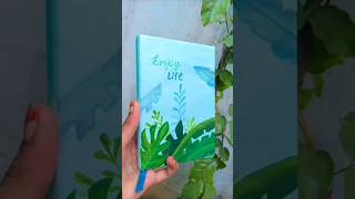 DIY Diary Making at home  Handmade journal notebook shortsfeed viral  diary trending [upl. by Enilra]