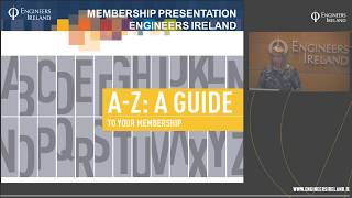 Engineers Ireland  why you should be a member  22nd August 2017 [upl. by Nirrol]