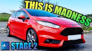 This Fiesta ST Stage 2 IS MADNESS  Review Walkaround and POV Drive [upl. by Nashner]