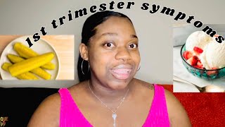 FIRST TRIMESTER PREGNANCY SYMPTOMS UniqueStyy 24’ [upl. by Arbmat]