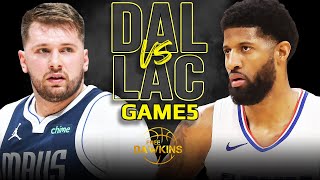 Los Angeles Clippers vs Dallas Mavericks Game 5 Full Highlights  2024 WCR1  FreeDawkins [upl. by Aciemaj]