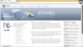 Introduction To Jcreator [upl. by Iorgos]