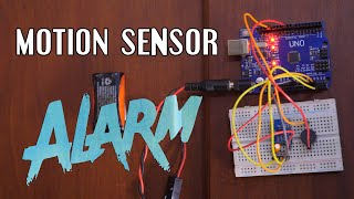 Making Motion Sensor Alarm With Accelerometer amp Arduino  ADXL335 [upl. by Lilia807]