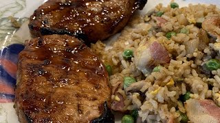 Root Beer Glazed Pork Chops  quotTHE BOMBquot [upl. by Ecyaj37]