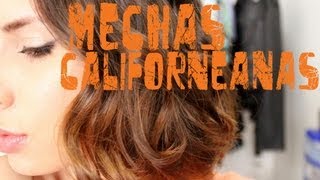 ¿Cómo hacer Mechas Californianas en cabello CORTO ¿How to Ombre Hair in SHORT hair [upl. by Akihsan]