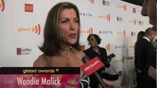 Wendie Malick Interview GLAAD Media Awards [upl. by Ruiz]