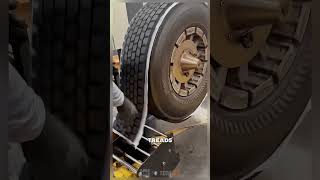 Job of fitting car tire treads Satisfying jobs and machinery in the world satisfying shorts [upl. by Amadas]