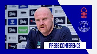 NOTTINGHAM FOREST V EVERTON  Sean Dyches press conference  Premier League GW 14 [upl. by Esyned]