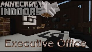 Executive Office  Minecraft Indoors Interior Design [upl. by Naira]