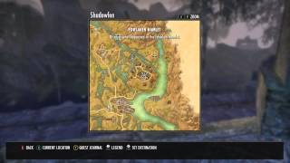 Elder Scrolls Online Clothier Survey Shadowfen [upl. by Baum]