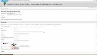 1 Prijava na portal Nacionalnog registra izvora zagadjivanja [upl. by Nylasor]