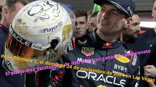 ¡Este Título es Diferente a los Demás 🏆 Asegura Verstappen tras su 4to Campeonato [upl. by Eugenides]