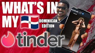 Showing My Tinder In Dominican Republic 🇩🇴 [upl. by Daggett]