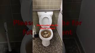 Unclogging toilet diy commercialproperty plumbing [upl. by Celle]