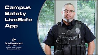 Stay Safe with LiveSafe ODUs Campus Safety App [upl. by Colligan]