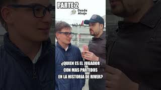 QUIEN ES EL JUGADOR CON MAS PARTIDOS EN LA HISTORIA DE RIVER PARTE 2 shorts [upl. by Plunkett]